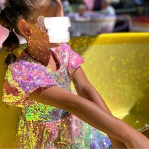 Lola + The Boys Sequin Ombré Dress | Kids size 6